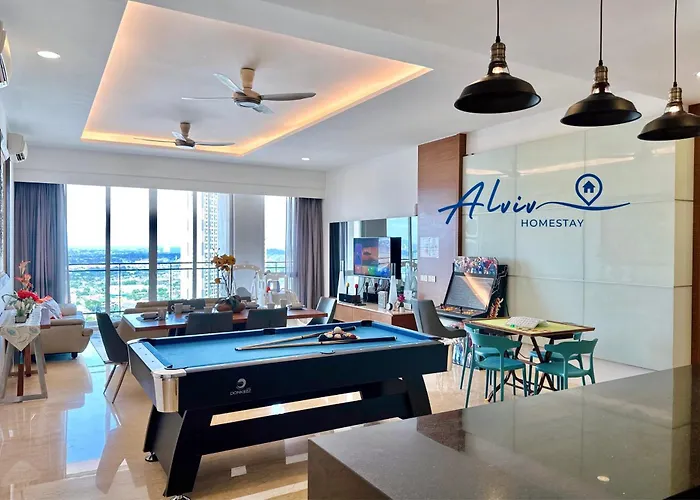 Theshore Luxury 4+1Br Penthouse/8-12Pax/Pool Table/Directtomall/Jonker 10Min