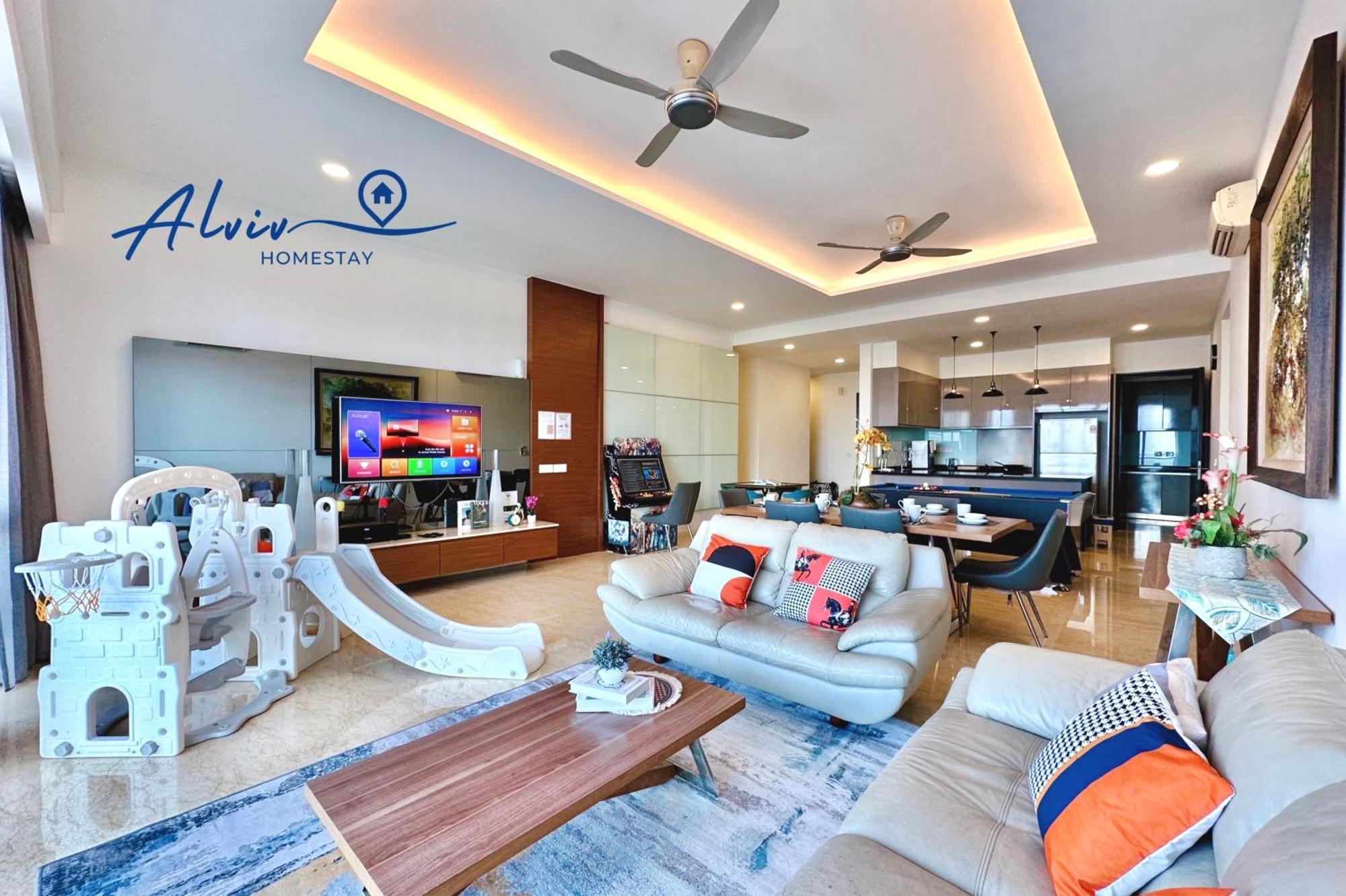 Apartment Theshore Luxury 4+1br Penthouse/8-12pax/pool Table/directtomall/jonker 10min