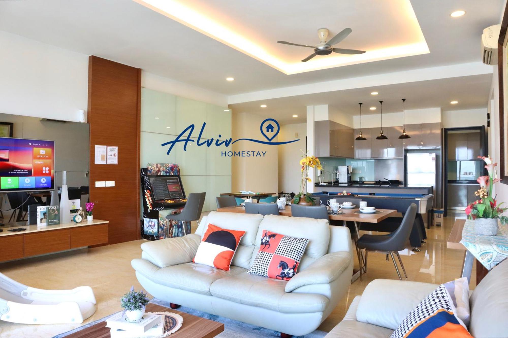 Theshore Luxury 4+1br Penthouse/8-12pax/pool Table/directtomall/jonker 10min