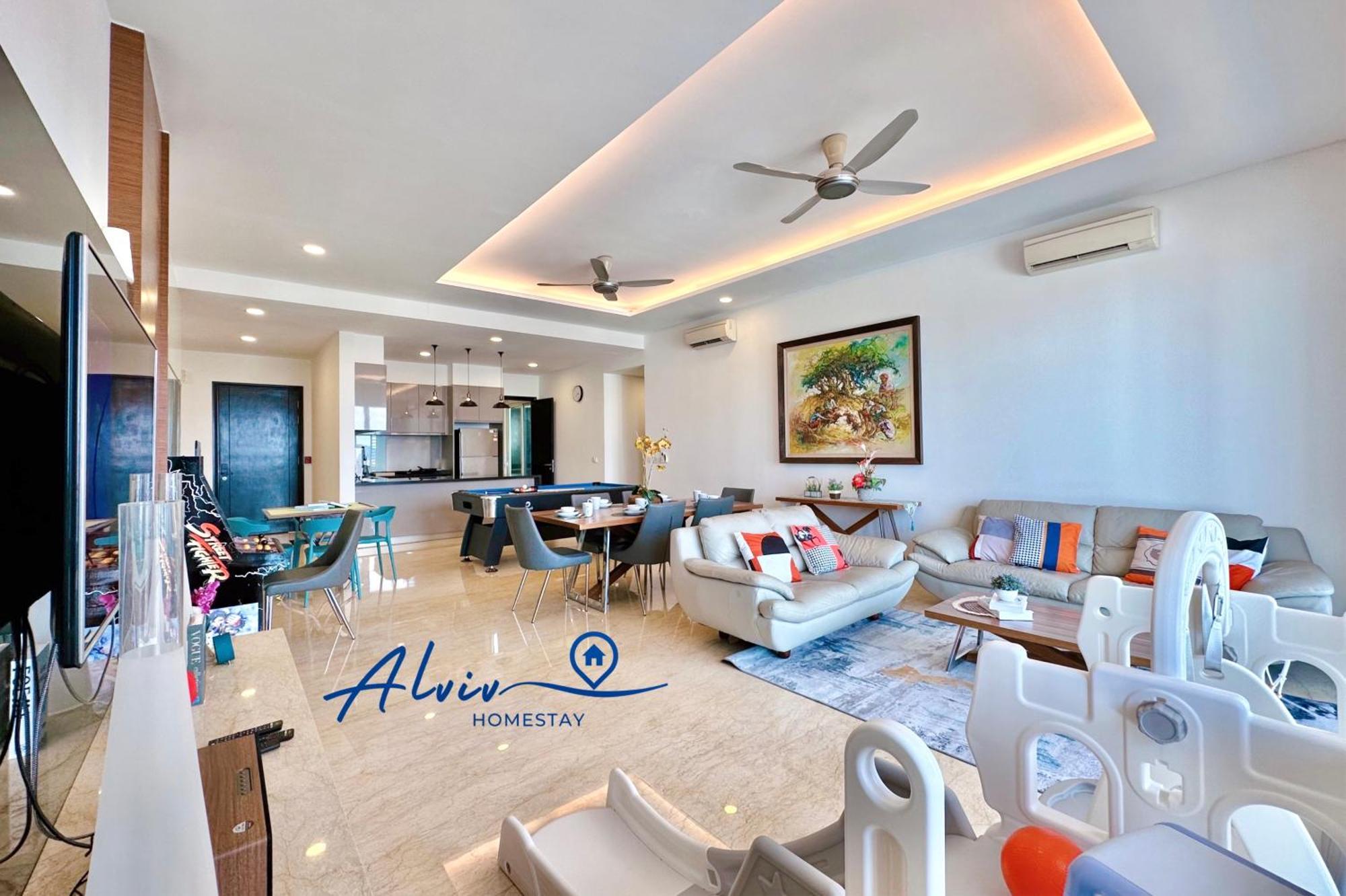 Apartment Theshore Luxury 4+1br Penthouse/8-12pax/pool Table/directtomall/jonker 10min