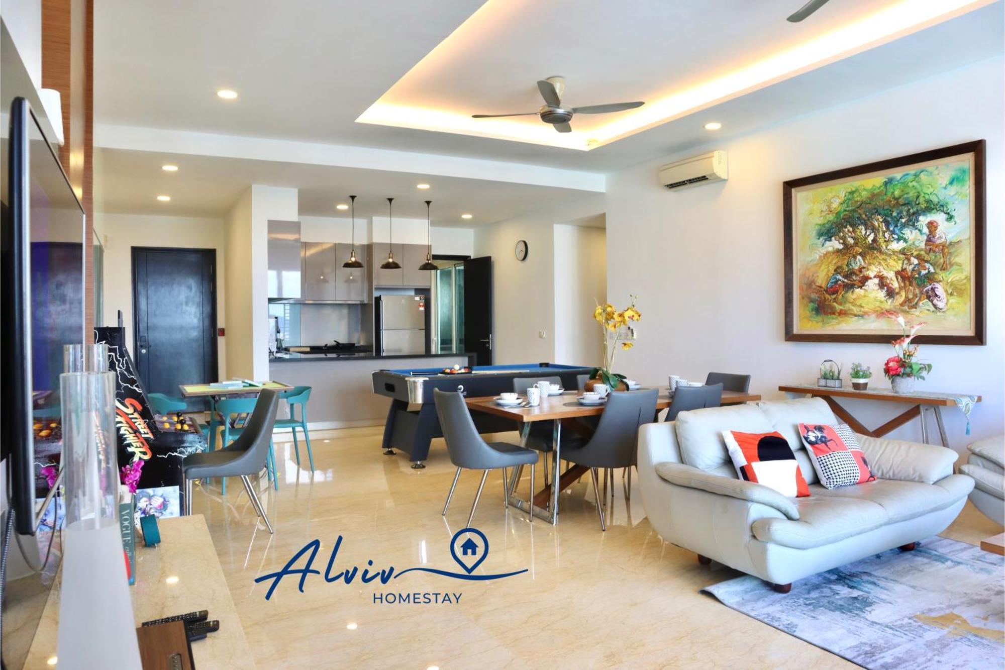 Apartment Theshore Luxury 4+1br Penthouse/8-12pax/pool Table/directtomall/jonker 10min *